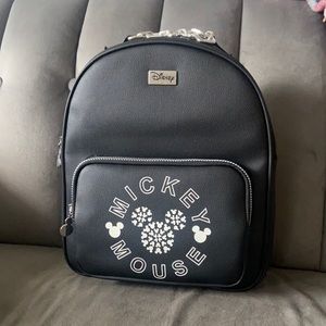 Disney Mickey Mouse Black Backpack